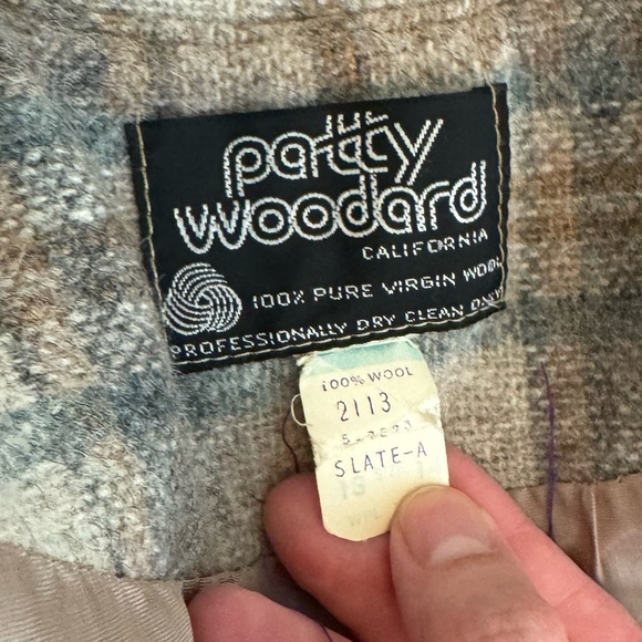 VTG 70s Patty Woodard California Women's 100% Virgin Wool Suit. - Picture 17 of 17